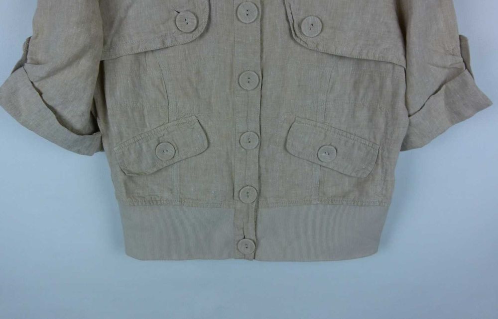 Redherring lniana kurtka len krótki rękaw 14 / 40