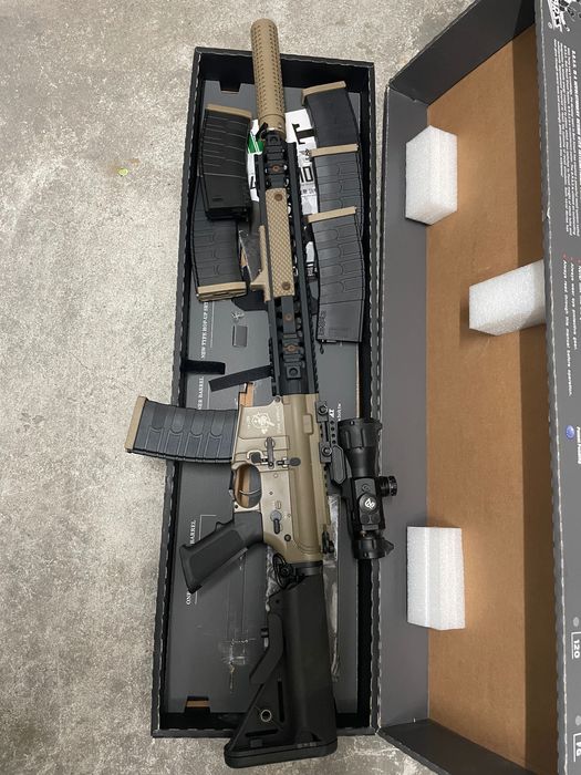 Bolt SR16 (B.R.S.S.) elétrica gatilho eletronico blowback Airsoft