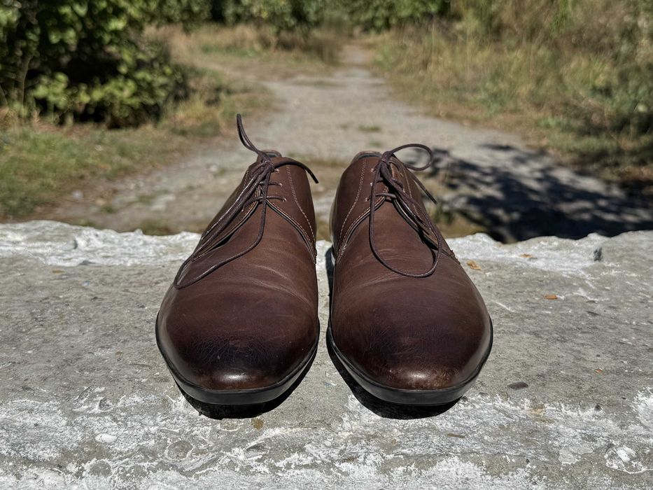 Стильні, шкіряні, чоловічі туфлі Hugo Boss