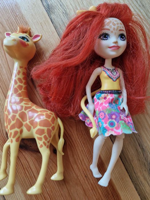 Enchantimals - dziewczynka, żyrafa