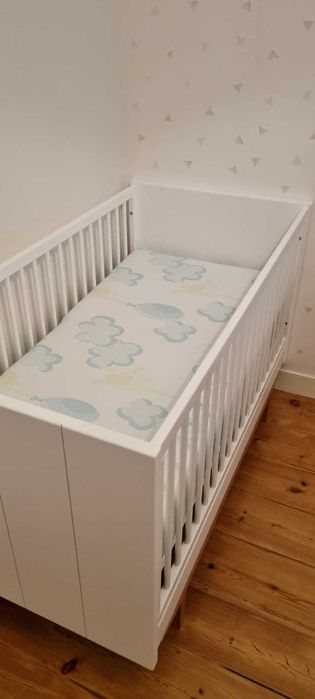 Berço branco evolutivo, 4x1, FlyBaby