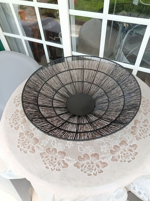 Centro de mesa jardim preto