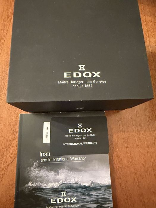 Швейцарские механические часы EDOX