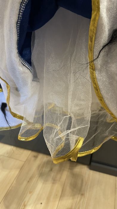 Синє плаття. Карнавальне плаття принцеси,6-8 р. Зріст 115-130см