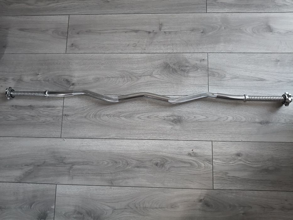 Sztanga lekko łamana 120mm