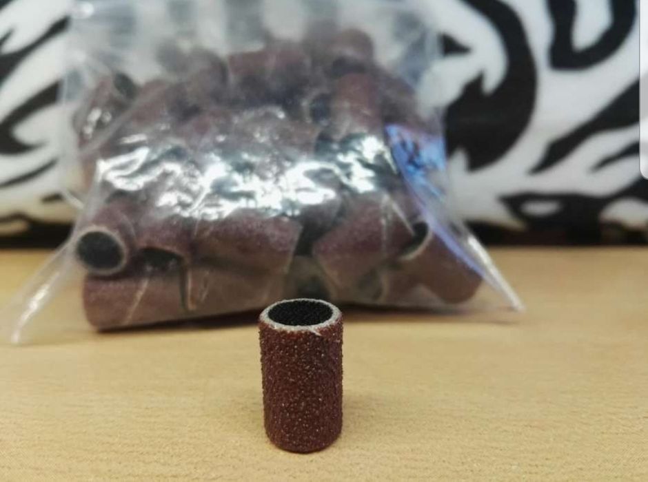 50 rolos de lixa, grão 120 para broca unhas de gel