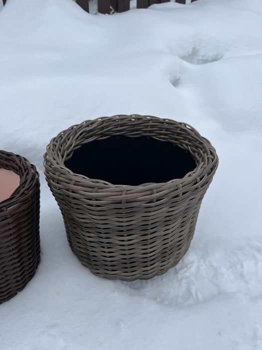 Кошики з ротанга