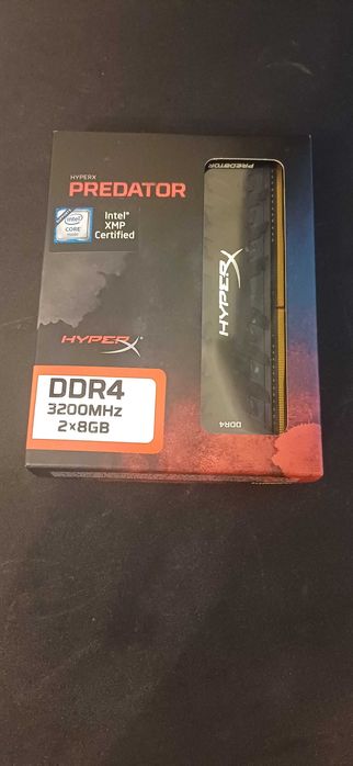 Pamięci RAM DDR4 Kingstone Hyperx Predator 2x8GB 3200MHz CL16