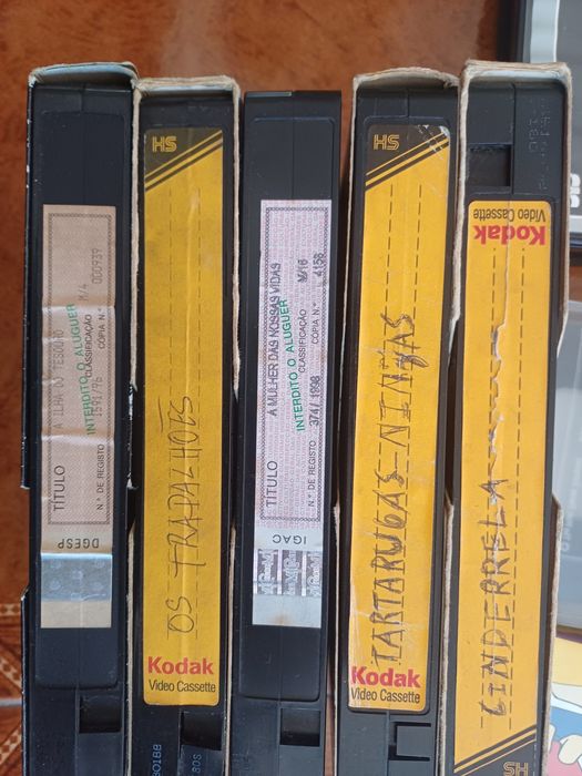 Filmes e Videos VHS Cassetes