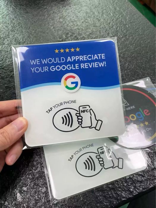NFC-табличка Google Review