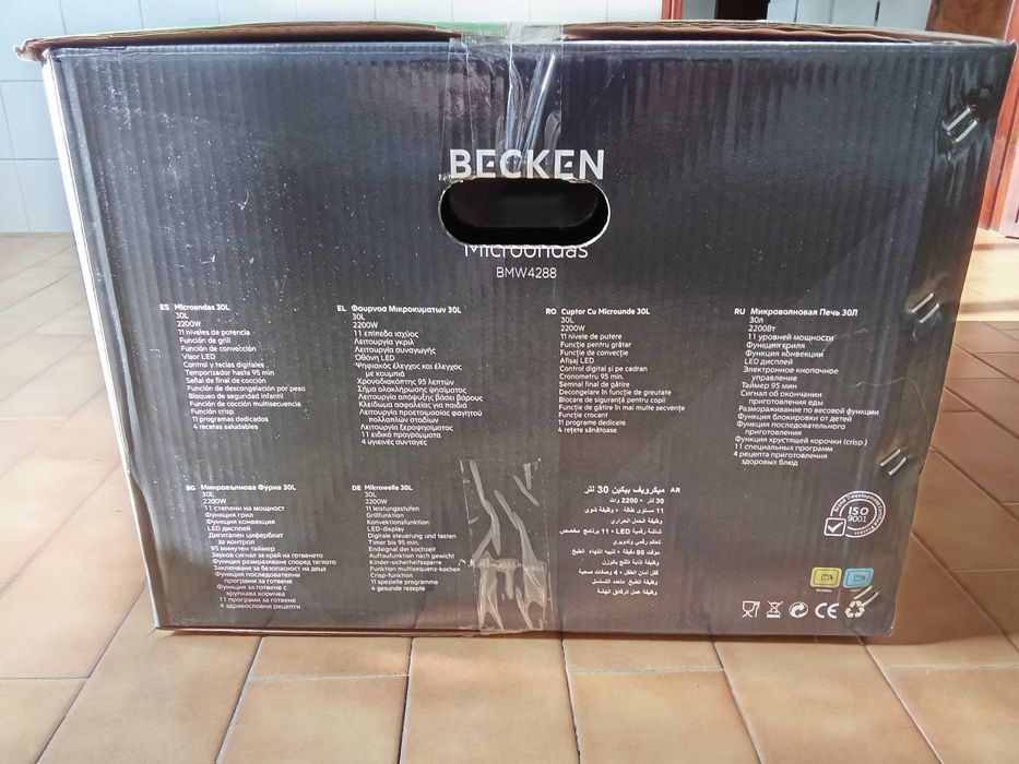 Forno Microondas Becken