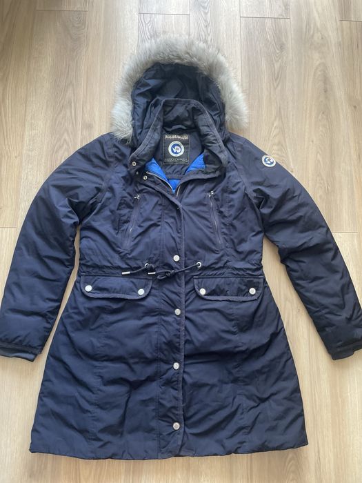 Kurtka puchowa Napapijri Parka wypelniona puchem i pierzem kaczym