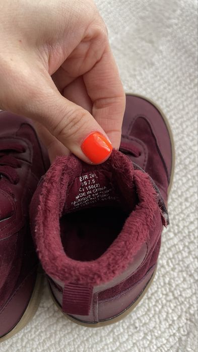 Хайтопи H&M з утепленням