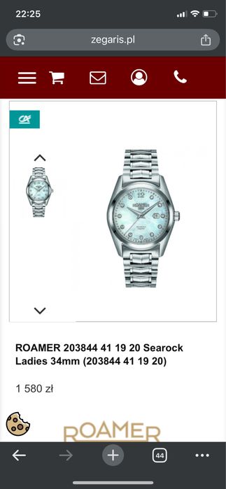 Zegarek Roamer Searock Sapphire