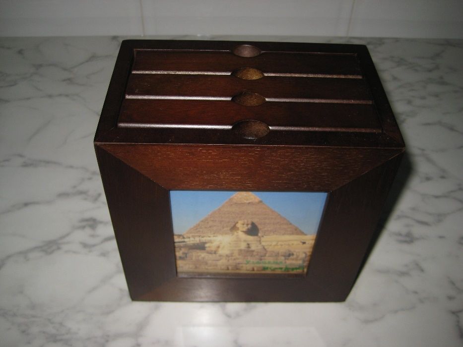 CD Holder (30 units) with Wooden Stand and Photo-Front Design (NEW)