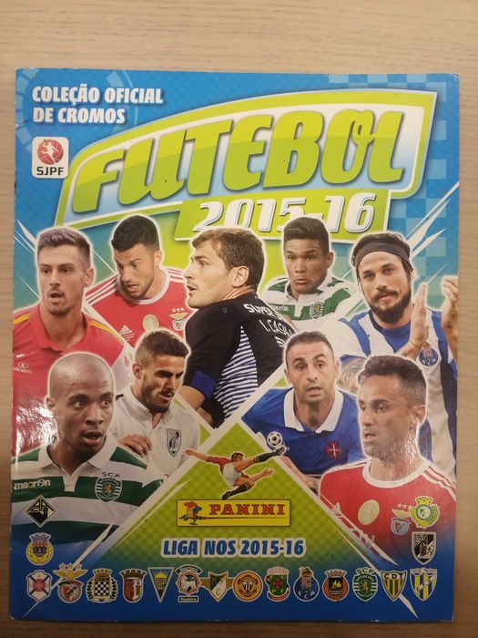 Caderneta Futebol 2015-16 - Panini [Incompleta]