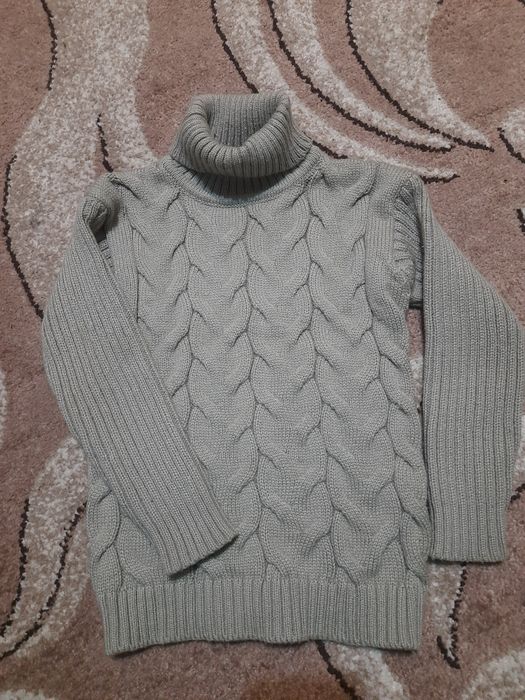 Светр свитер гольф вязка акрил