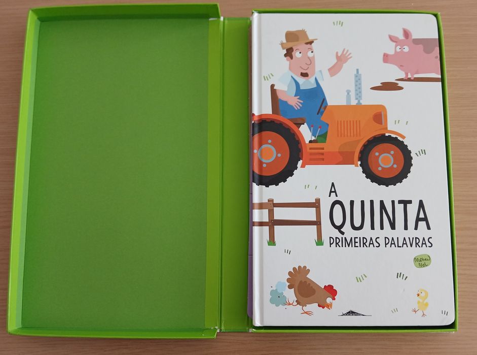 Livro puzzles desenvolvido para juvenis A Quinta primeiras palavras