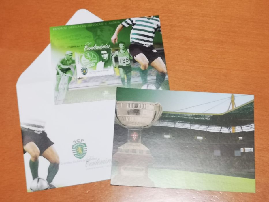 Colecção de sêlos, blocos, envelopes, pagelas e