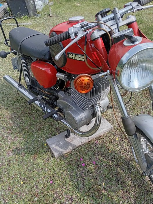 motocykl  MZ TS250 w orginale