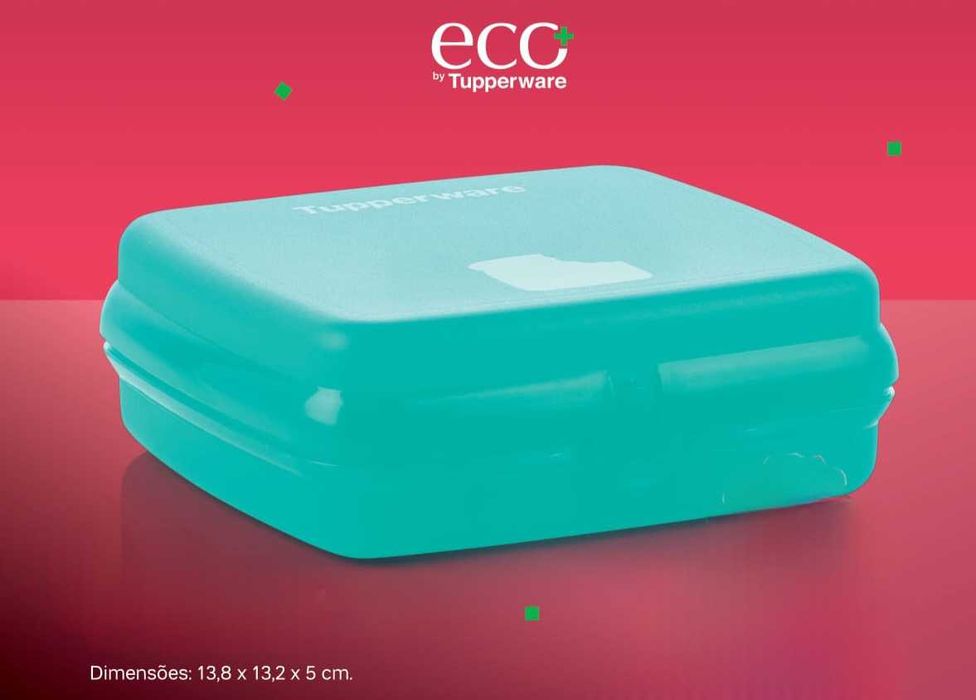 Caixa Sanduiche Cores/Motivos variados Tupperware