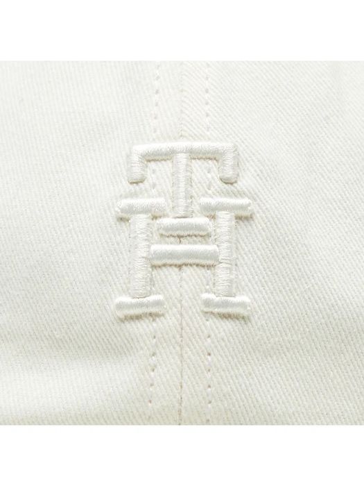 Biala czapka Tommy Hilfiger