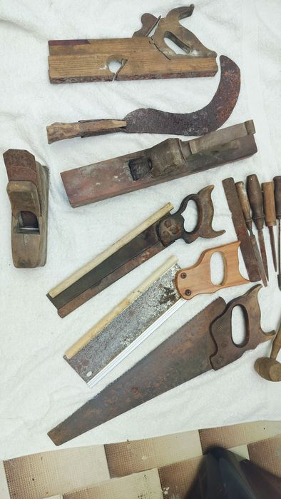 Ferramentas Antigas diversas lote completol