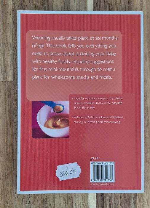 Sara Lewis book - weaning