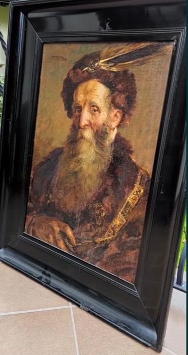 Portret mężczyzny. Autor Hans Tiel