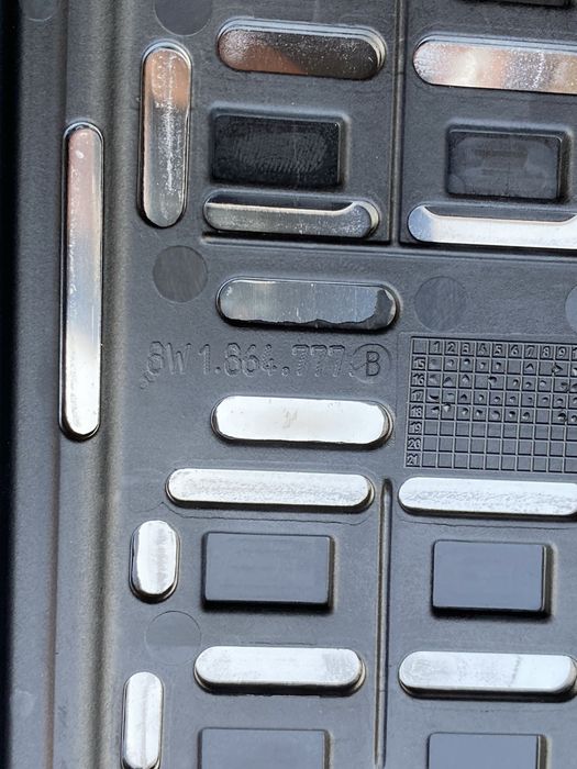 Накладка на педалі audi a4 s4 a5 s5 sline s-line b9 8w f5