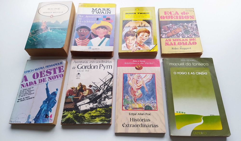 CLÁSSICOS: Mark Twain, Edgar Poe, Herman Melville, ... (desde 1,50€)