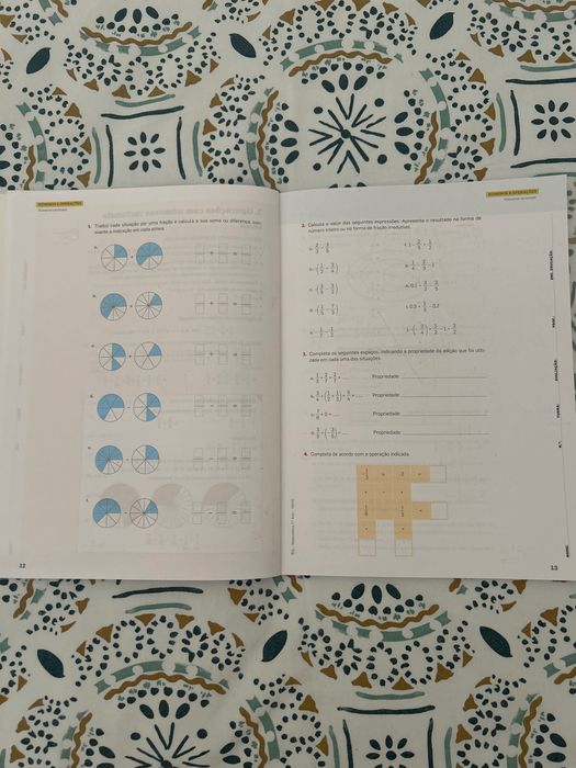 Caderno de Tarefas Matemática 7º Ano Xis