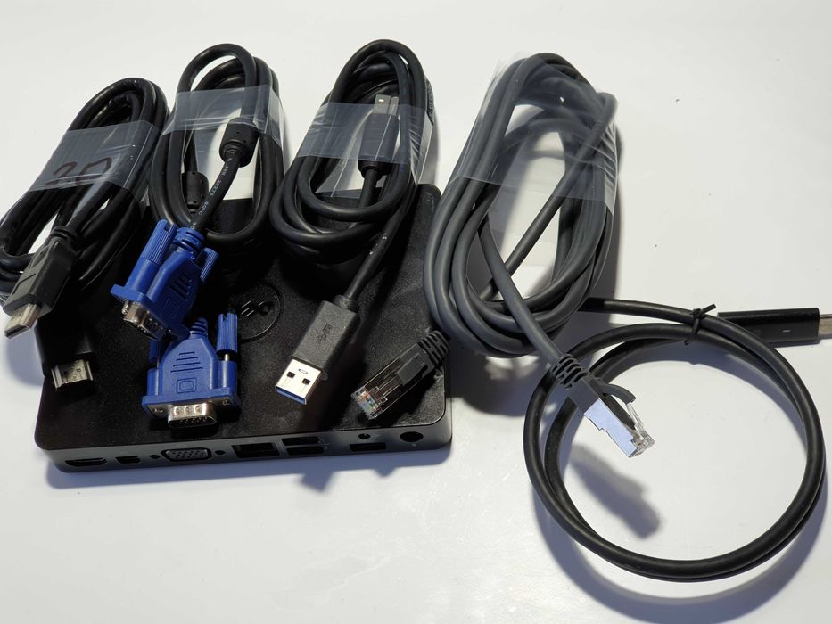 Док-станція DELL WD15 K17A  4K USB Type-C +комплект HDMI VGA USB LAN