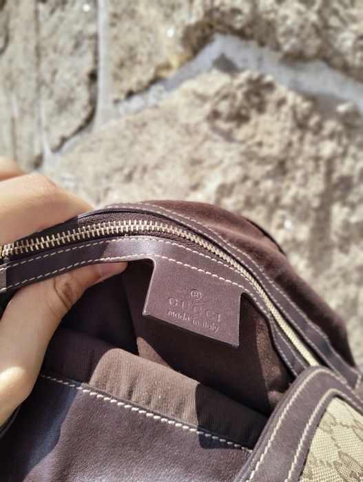 Gucci Bolsa GG Canvas Mini Babouska Indy