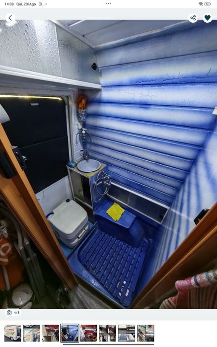 Autocaravana Renault trafic 2.1 gasóleo 1989