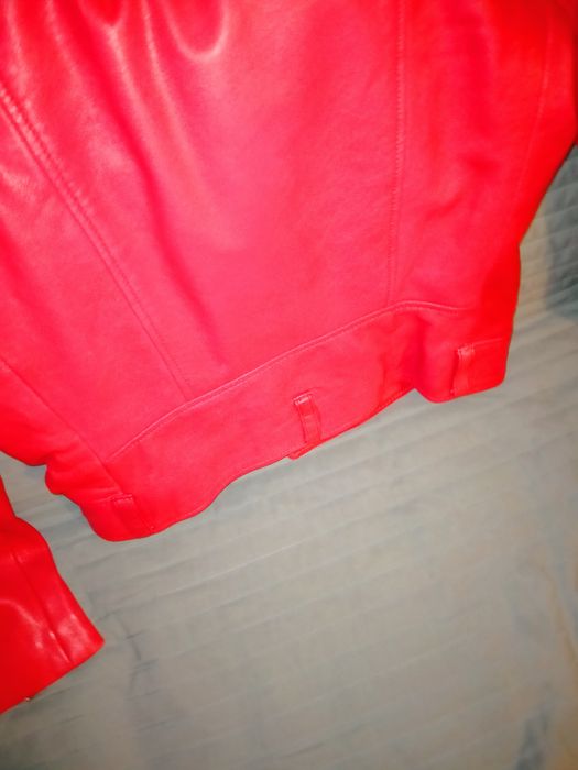 Kurtka skóra naturalna Mango r.S