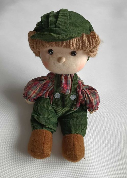 Lalka pozytywka chłopczyk stara zabawka Dolmax