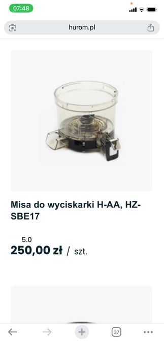 Hurom H-AA wyciskarka