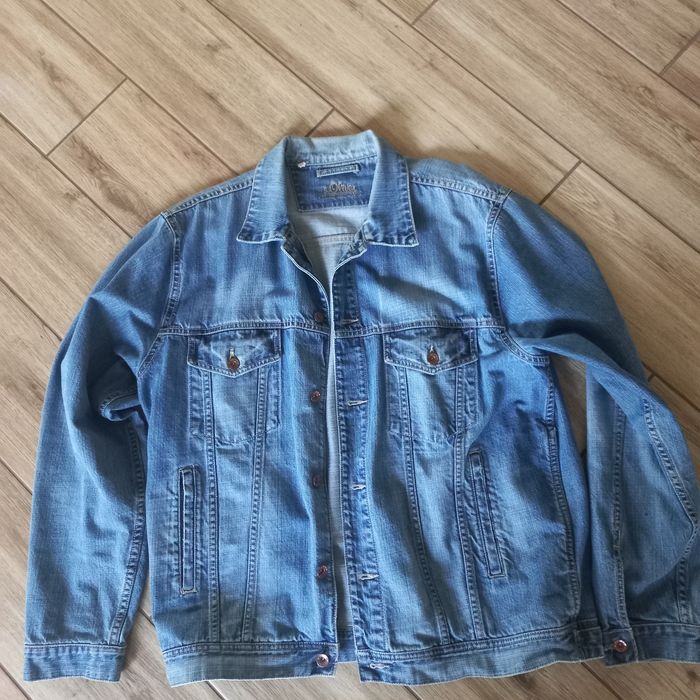 Firmowa męska kurtka  jeansowa-katana-xxl