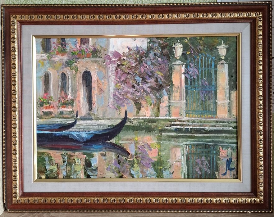 Картина маслом "Венеція"