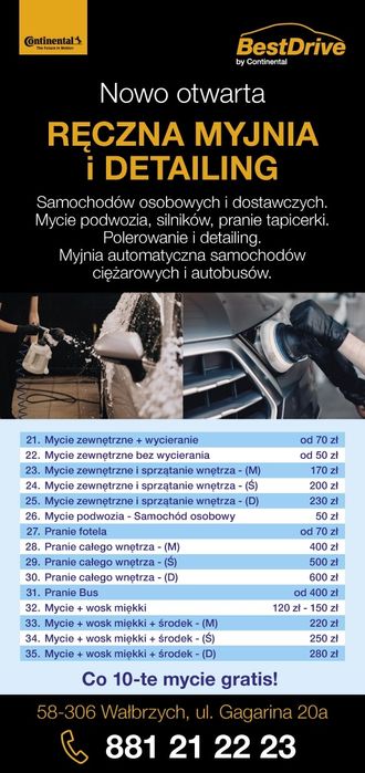 Auto myjnia Tir ,osobowe, dostawcze,.ciężarowe, cysterny, autokary,