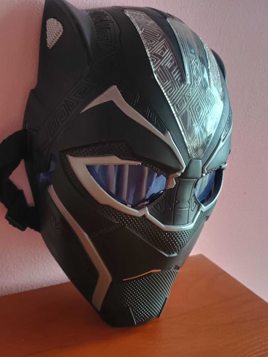 Czarna Pantera Black Panther Marvel Vibranium maska