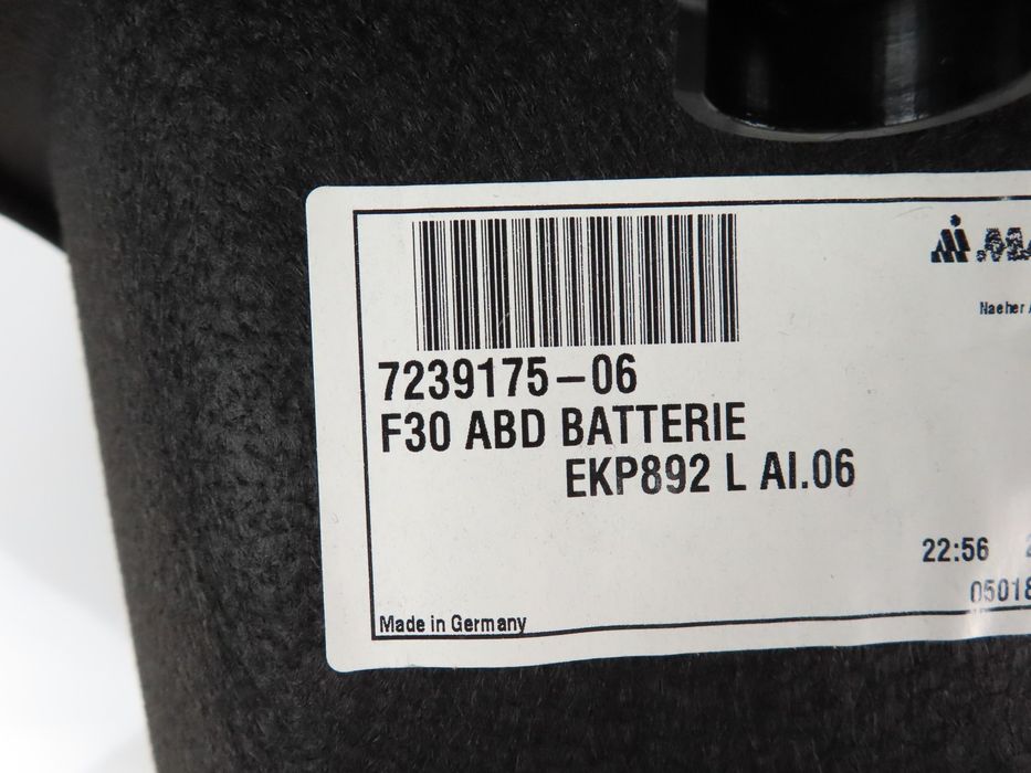 Cobertura Da Bateria Novo/ Original Bmw 3 (F30, F80) 51477239175