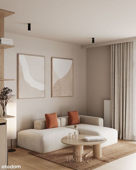 Apartament w stylu Warm Minimalism | 3 pokoje + garderoba |Balkon 15m² - Widok 6