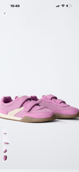 Шкіряні кросівки фірми Zara,розмір 36