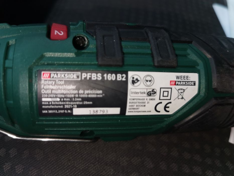 Parkside PFBS 160 B2