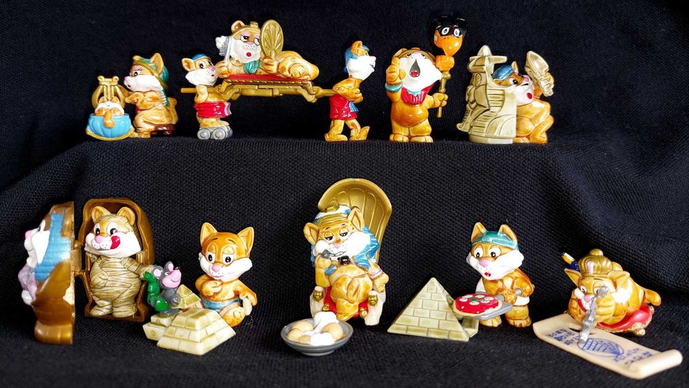 Кіндер колекція коти фараони єгипетологи, Аристократи