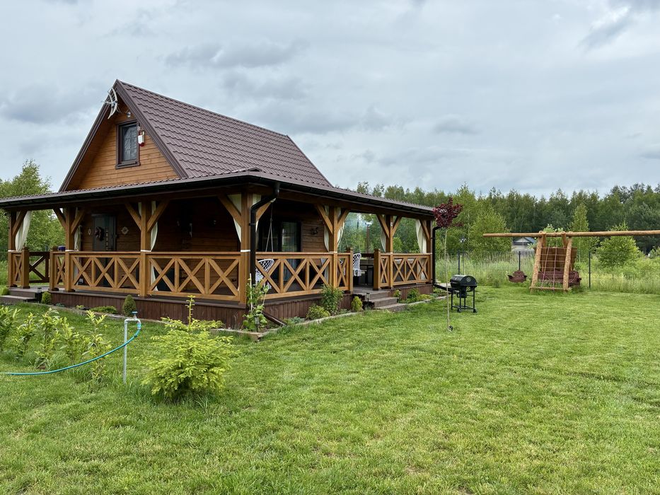 Domki Złote Runo Zalew Siemianówka Podlasie , bania i sauna.