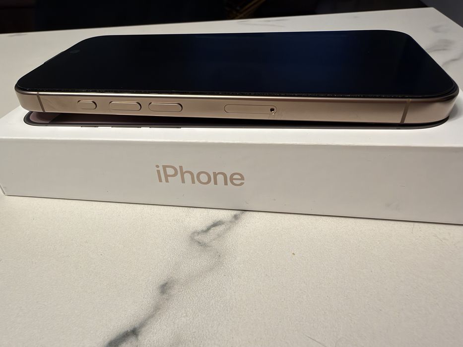 iPhone 16 Pro 128 GB Desert Titanium – stan idealny, bateria 92%