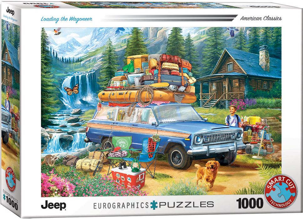 Puzzle 1000 Jeep Loading The Wagoneer By 6000-5867. Nowy Produkt